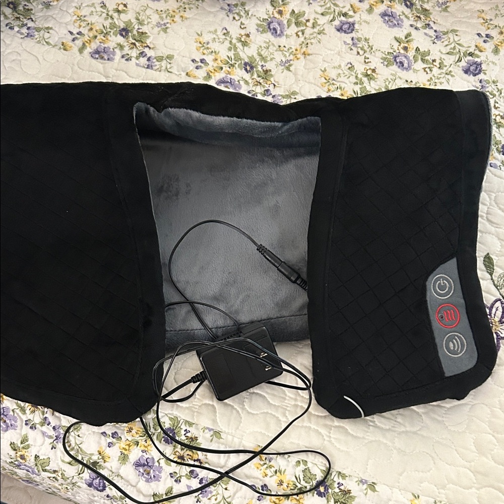 Homedics Black Massage Cushion